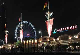 Asiatique The Riverfront Shopping bangkok Thailand Sehenswürdigkeiten