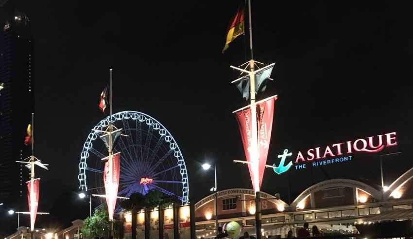 Asiatique The Riverfront Shopping bangkok Thailand Sehenswürdigkeiten