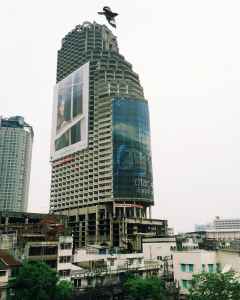Sathorn Unique Wolkenkratzer Ghost Tower Bangkok Thailand Skurrille Sehenswürdigkeiten