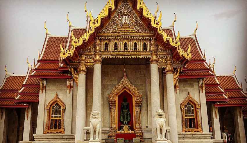 Wat Suthat Bangkok Thailand Sehenswürdigkeiten
