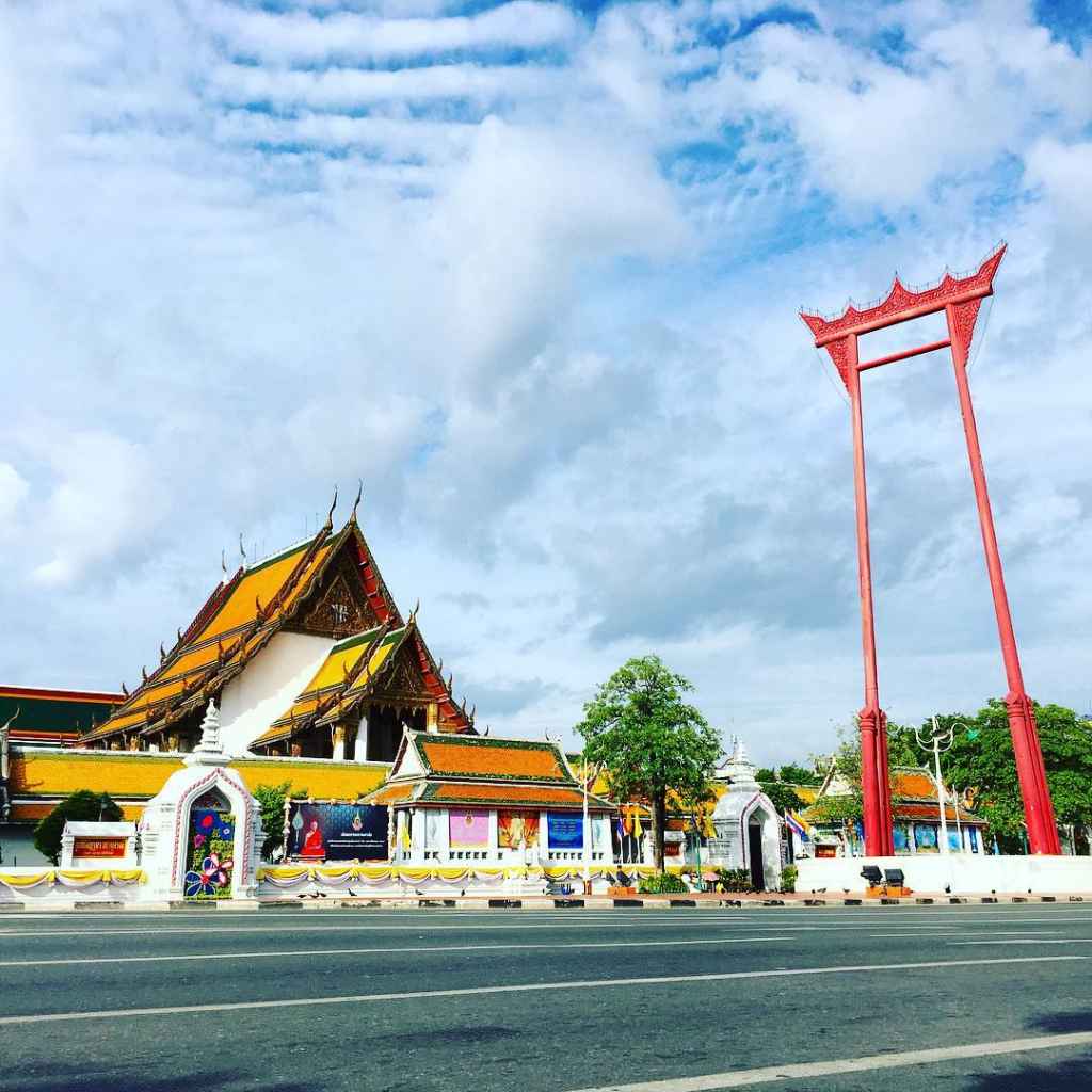 Wat Suthat Bangkok Thailand Sehenswürdigkeiten