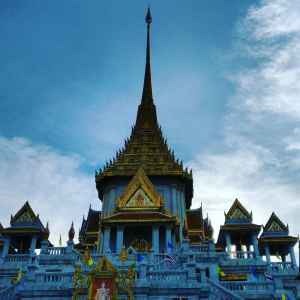 Wat Traimit Golden Buddha Bangkok Thailand Sehenswürdigkeiten
