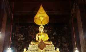 Wat Traimit Golden Buddha Bangkok Thailand Sehenswürdigkeiten