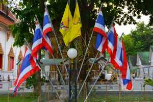 Fahne von Thailand