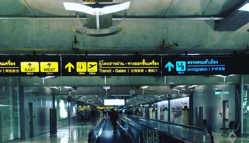 Flughafen Suvarnabhumi Bangkok