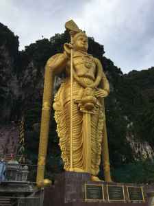 Statur am Eingangsbereich der Batu Caves