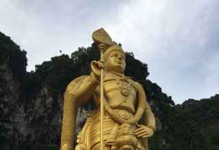 Statur am Eingangsbereich der Batu Caves